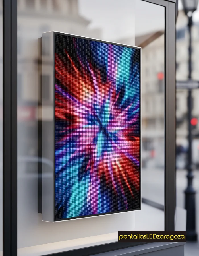 Minipantalla LED para Mostrador, Puntos de Venta y Escaparate