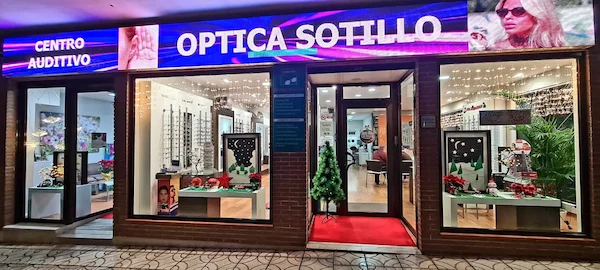 Rótulo LED Digital para Negocio en Óptica Sotillo